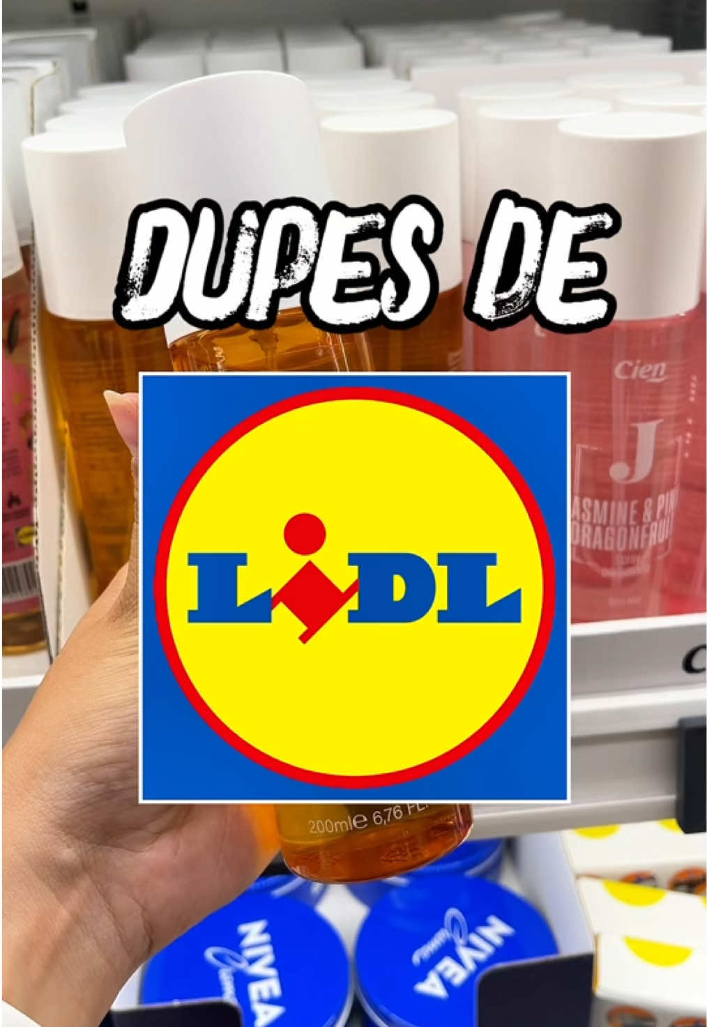 Algunos de los mejores dupes que puedes encontrar en @Lidl ES 🤩  Puedes encontrar desde dupes de las brumas de Sol de Janeiro, hasta mascarillas o champús súper virales✨ #dupes #lidl #productoviral #lowcost 