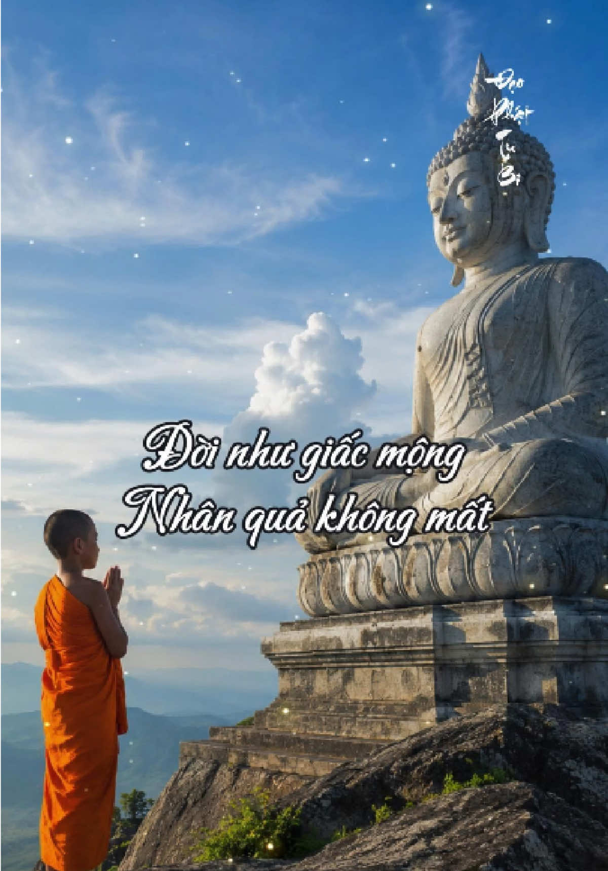 Đời Là Giấc Mộng, Chỉ Có Nhân Quả Đi Theo. #phatphap #loiphatday #nhanqua #voithuong #songthienlanh