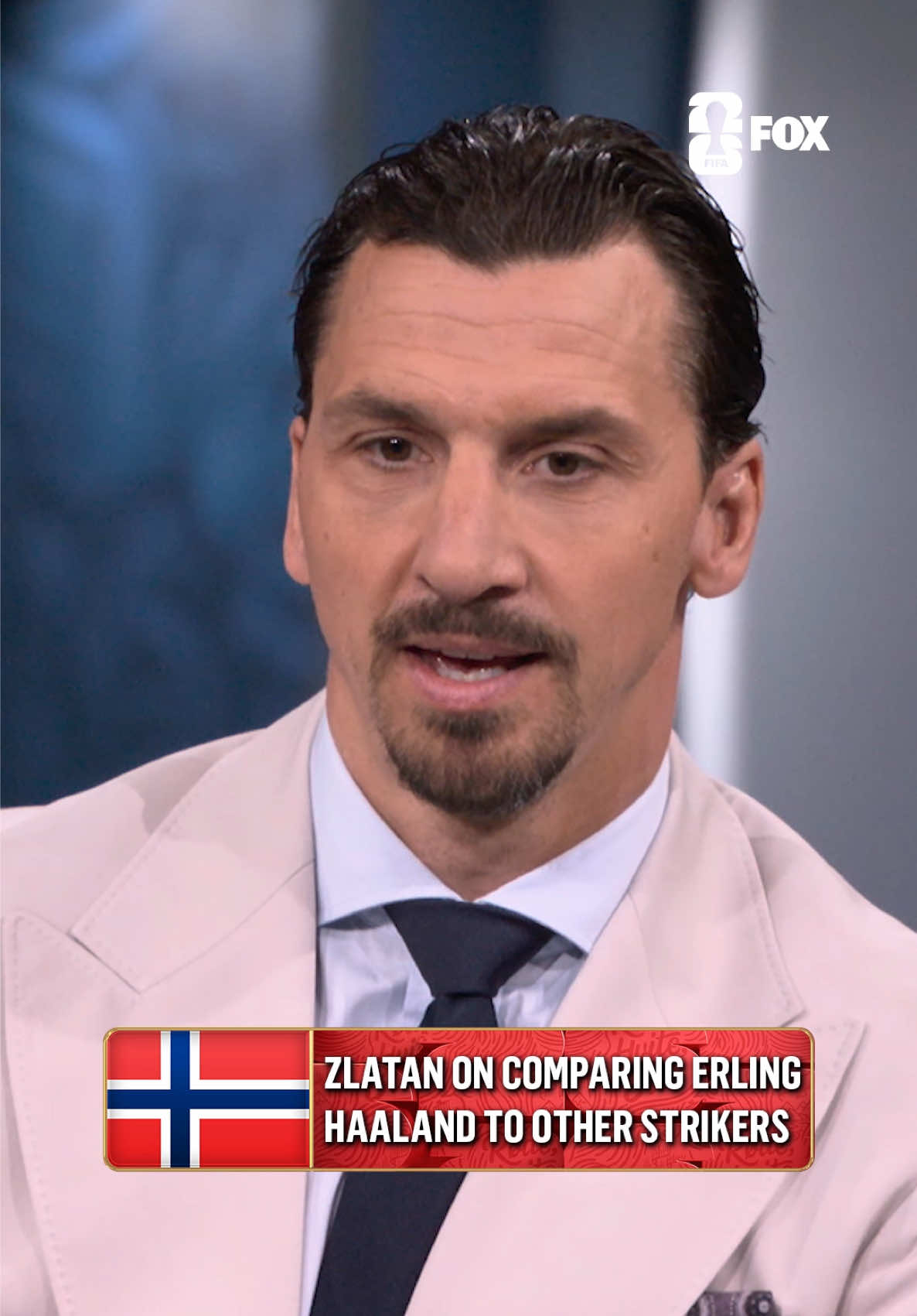 How would @Zlatan Ibrahimović rate Norway's Erling Haaland among the best strikers in the world? 🇳🇴 #norway #FIFAWorldCup #zlatan 