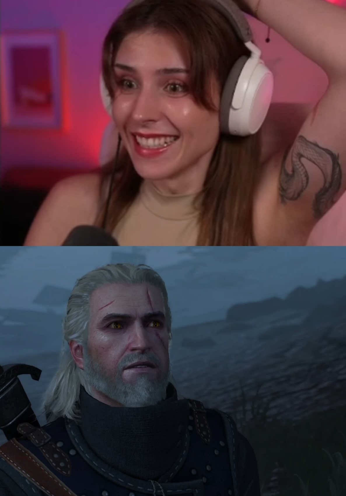 Imagine 💀  #thewitcher #streamclips #gameplay #fail