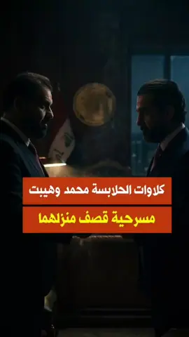 كلاوات الحلابسة مسرحية قصف منزل الحلبوسي #العراق #بغداد #الانبار #مجلس_النواب_العراقي #الحلبوسي