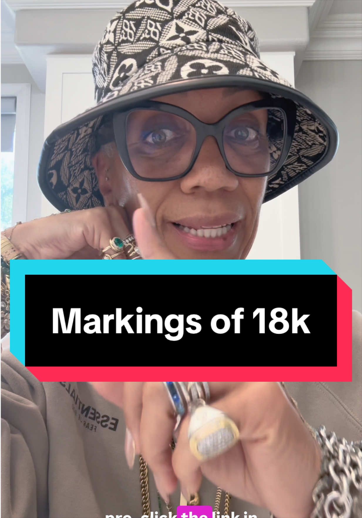 You loved the 14k breakdown, so today we are mapping out the exact rules for 18 Karat Gold. If you don't know what stamps to search for at the antique shops or luxury counters, you are leaving your equity exposed to marketing tricks. Hit save right now so you can pull this cheat sheet up at the counter!  Solid 18k is exactly 75.0% pure precious metal so look for 18K, 18KT, or the European standard 750. But if you see GP, HGE, or GF... put it straight back. ❌ That has zero melt value. Stop buying the illusion of luxury and start tracking your grams like a professional. If you're ready to master the entire blueprint of gold markings, valuation equations, and sourcing strategy, click the link in my bio to grab the Jewelry Field Guide. Share this with a friend who loves  jewelry, and stay sparklyyy! #jewelrytiktok #jewelrytok #jotd #jewelry #staysparklyyy 