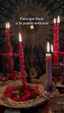 Endulzamientos, lecturas y más trabajos al privado🕯️#endulzamiento #tarotamor #retorno #witch 