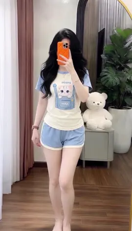 Áo thun cổ tròn in họa tiết#xuhuong#viralvideo 