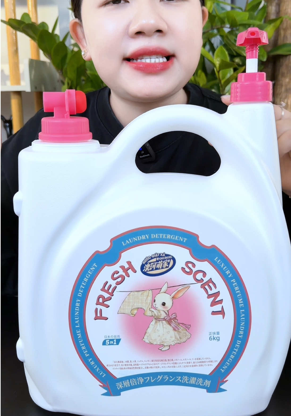 [6kg - 1 can] Nước giặt an toàn cho bé thơm lâu #bichbubam #nuocgiatxa #nuocgiat 