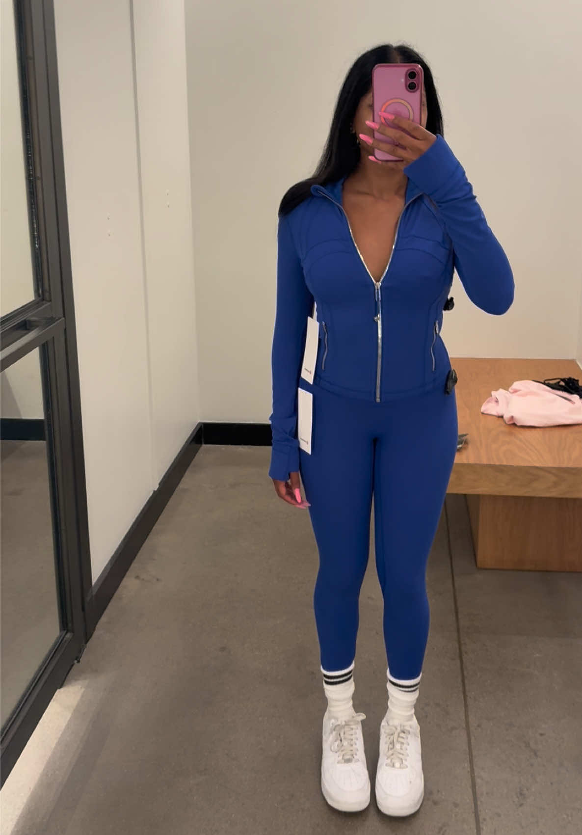 ⛱️🌊 new lululemon beach ball blue cropped define jacket #lululemon #lululemonhaul #definejacket #lululemondefinejacket #blue 