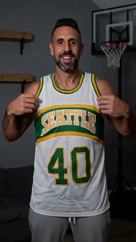 Men's Retro Basketball Jersey, Kemp #40 Seattle Letter Embroidered, Breathable Mesh Fabric, Unisex Sleeveless Sports Top, Street Fashion Wear #fifajersey #sportshirts #adidaspetjersey #sportsvest #knicksjersey #basketballgiftidea #vintageathleticwear #athleticclothes #jackierobinsonjersey #spursjersey