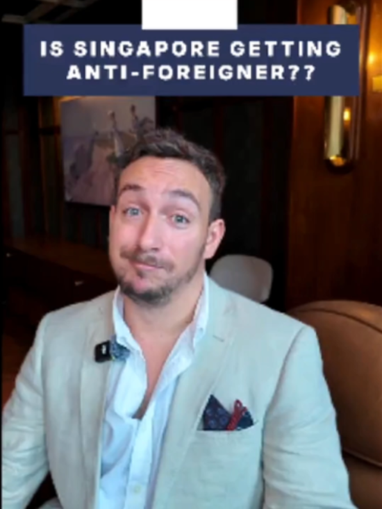 No, we’re not getting more anti-foreigner.  What Singaporeans are increasingly frustrated by are policies that ask them to work harder, pay more, but own less, and expect less — while a small foreign elite accumulates more wealth than ever before.