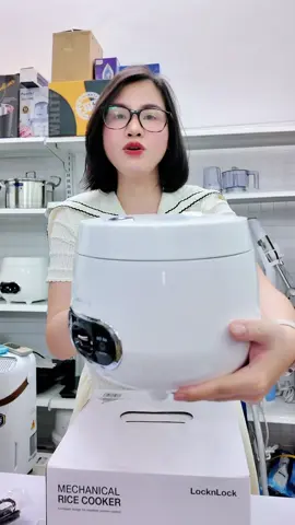 Nồi cơm Locknlock nấu cơm ngon kĩ #trangtips 