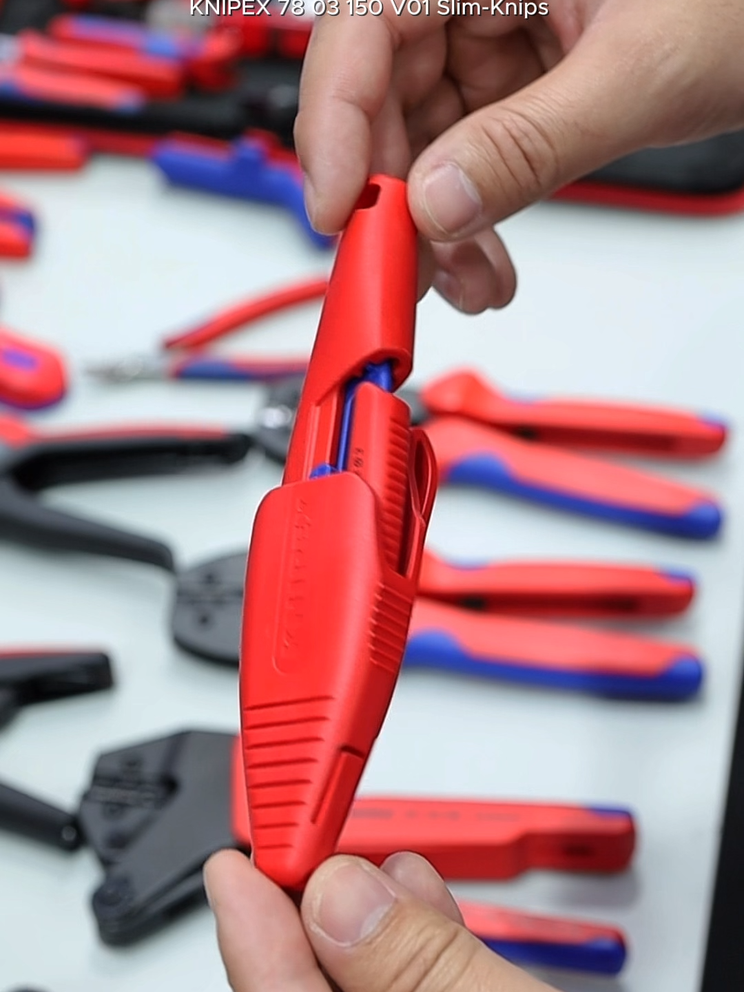 คีมตัด KNIPEX 78 03 150 V01 Slim-Knips #KNIPEX #คีมตัด