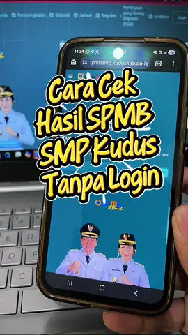 SPMB SMP kabupaten Kudus cek rangking tanpa login #kudus #spmbkudus #smp5kudus #spmbsmp 