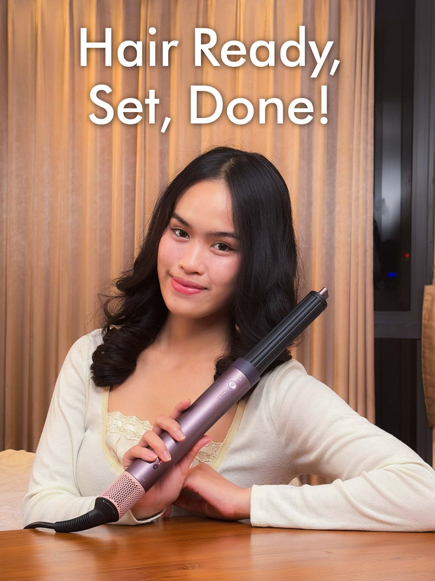 Nggak bisa kontrol cuaca. Tapi bisa kontrol good hair day dengan Dyson Airwrap Co-anda2x™. #DysonHair #DysonID