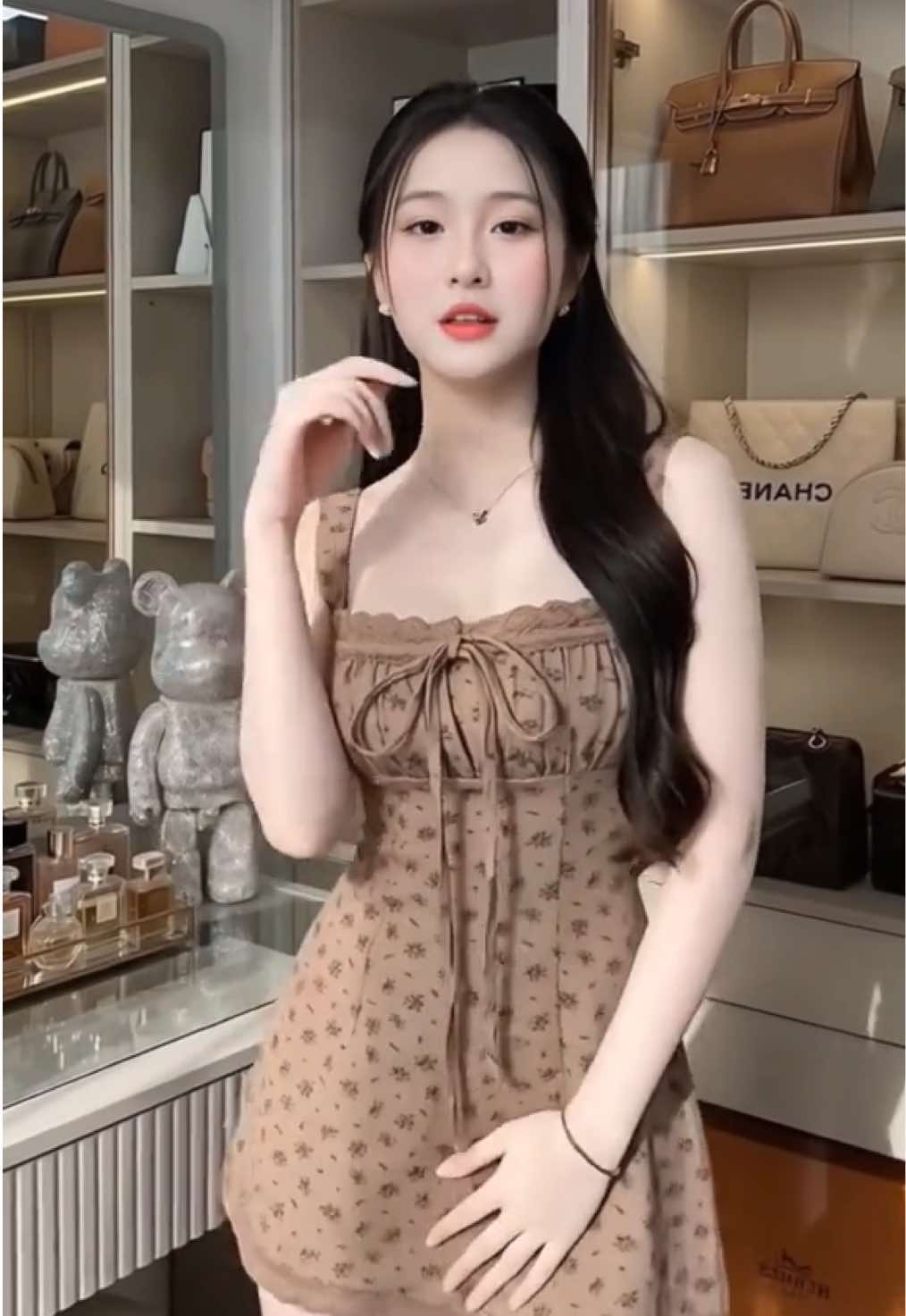 Đây là chiếc váy mình nhận nhiều lời khen nhất #damhoa #vaynu #outfitnu #tondang #reviewoutfit 