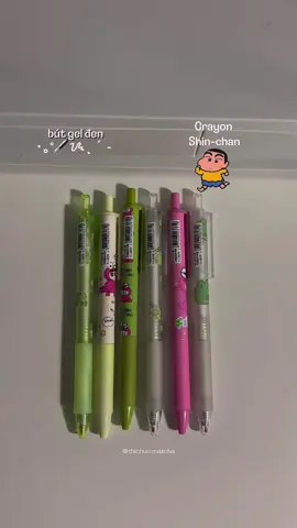CrayonShinchan gel pen 🖊️ #gelpen #crayonshinchan #backtoschool #study #creatorsearchinsights 