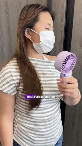 break into a sweat the moment you step outdoors, carrying a handheld fan like this one to cool down quickly is incredibly helpful.#handheldfan#Diveblues#TikTokShopDealsforYouDays #SummerWins#portablefan 