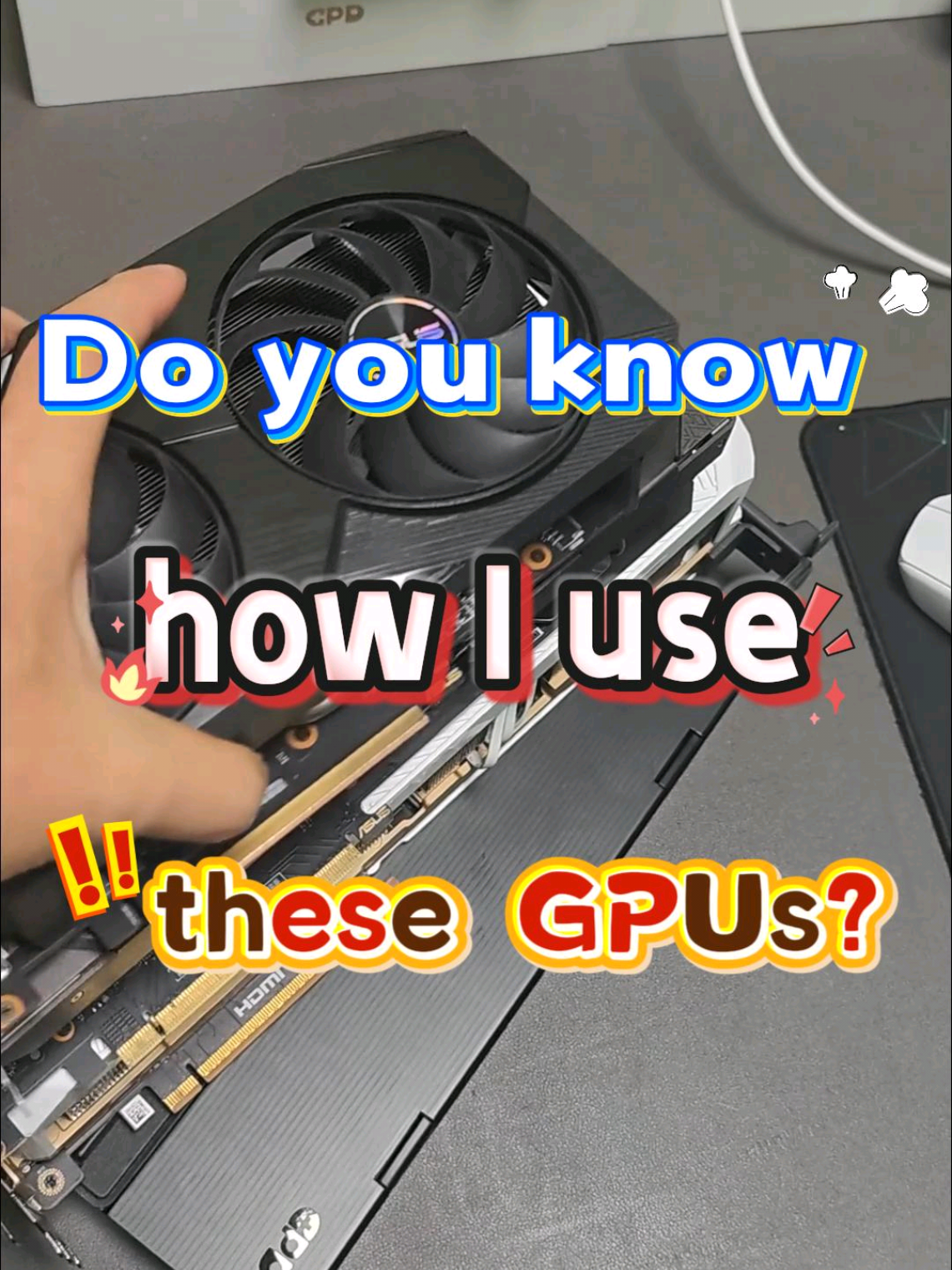 Do you know how I use these GPUS #minilaptop #gpdlaptop Pre order: https://indiegogo.com/en/projects/gpdhk/gpdg2