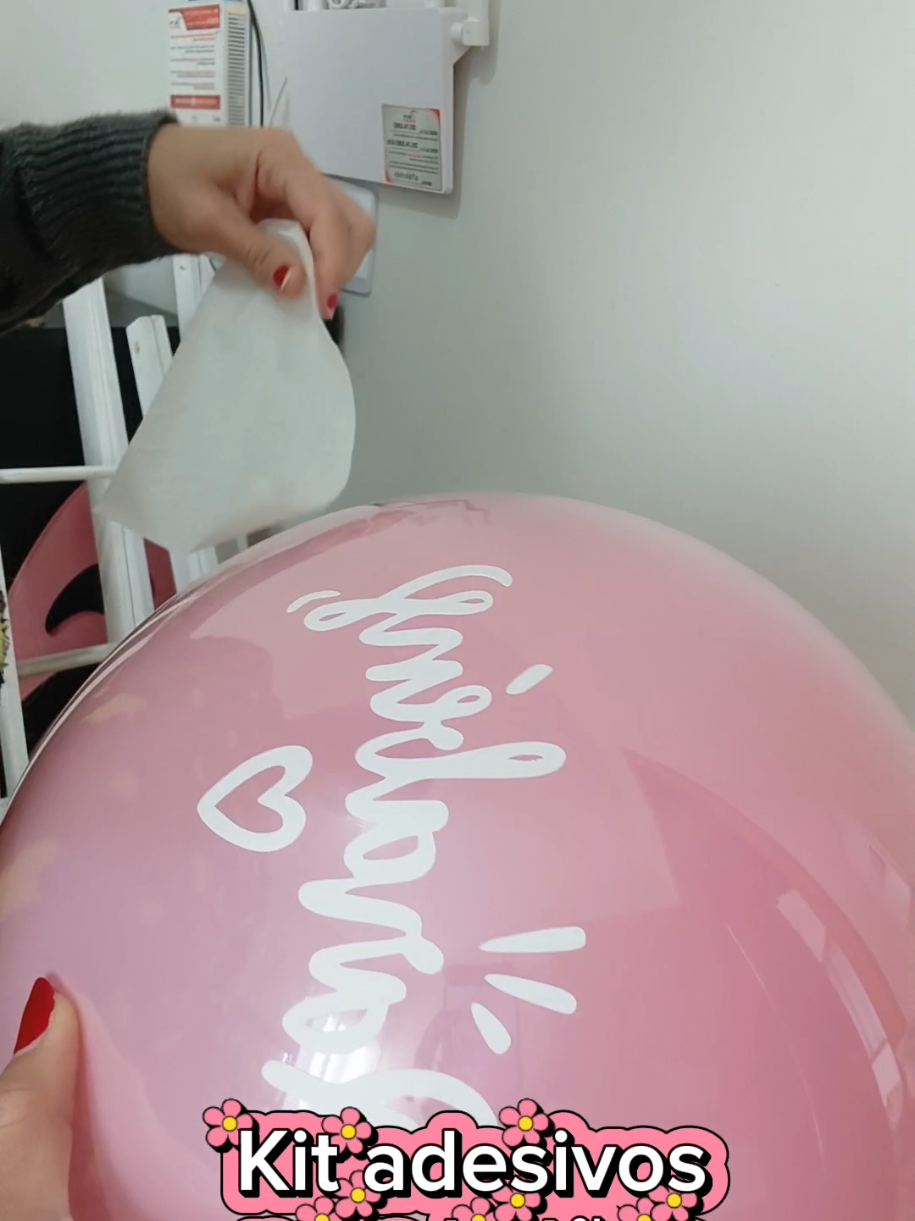 Kit adesivos para balão 🎈  #balao #publi #festanamesa 