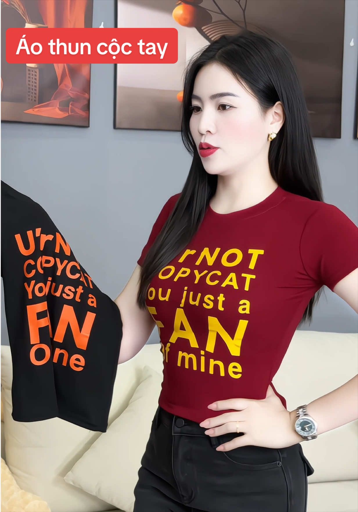 Áo thun cộc tay siu đẹp. Giá mở bán#aothuncoctay #thoitrangnu #xh #maithom6 