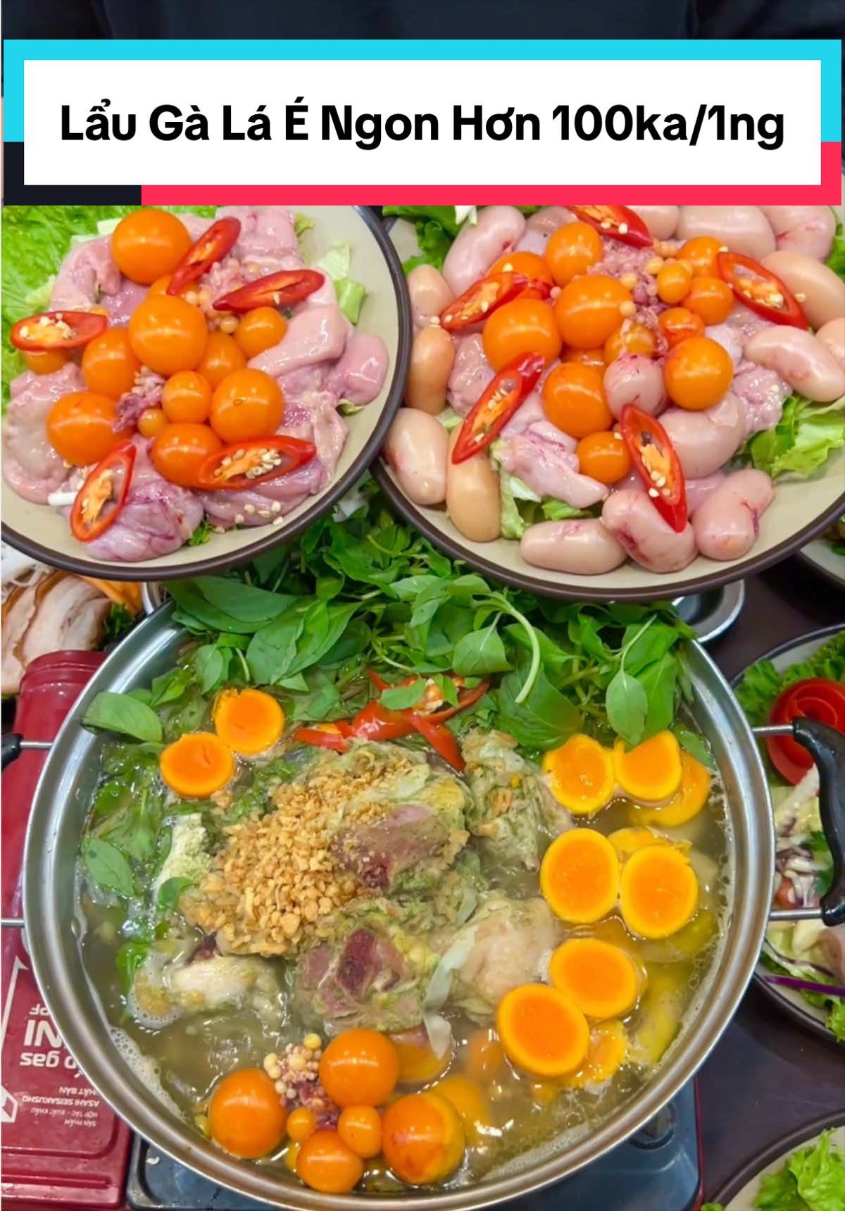 Phát Hiện Quán Lẩu Gà Lá É Đà Lạt Dùng Nước Dừa & Trứng Kê Cam Kết Tươi , Kèm Mẹt Cuốn Cho Mùa Hè Siêu Mát Chỉ Hơn 100 Cành/Người #food_wanderlust #trending #food #viral #ancungtiktok 