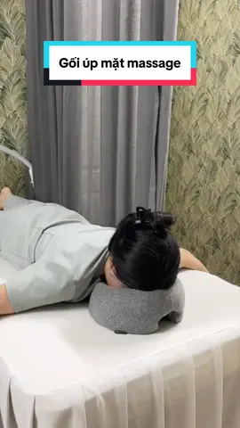 Gối úp mặt massage #lenhi #goiupmat #goiupmatspa #goiupmatmassage 