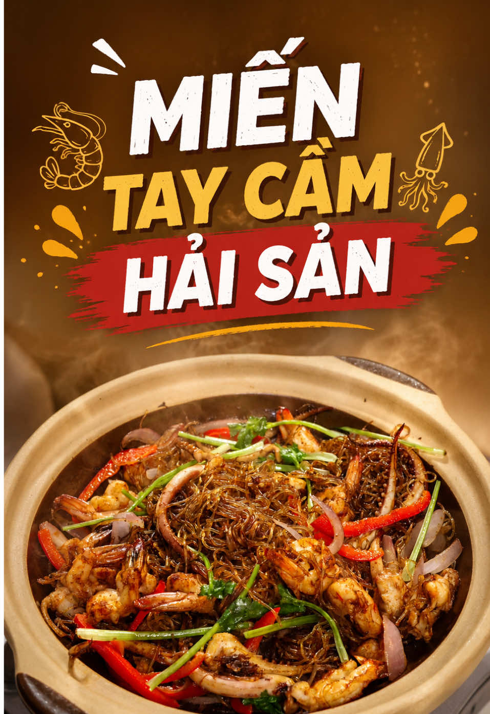 Công thức làm Miến tay cầm hải sản chuẩn nhà hàng ngay tại nhà cực đơn giản! 🥢  Mấy chị đang tìm cách làm miến xào hải sản tơi sợi, không bết dính? Đây chính là bí quyết mà mấy chị cần đây. Với sốt XO đậm đà và cách trộn miến độc quyền, món ăn này sẽ làm cả nhà mê mẩn. #yeubep #nauan #homnayangi #monngonmoingay #comnha 