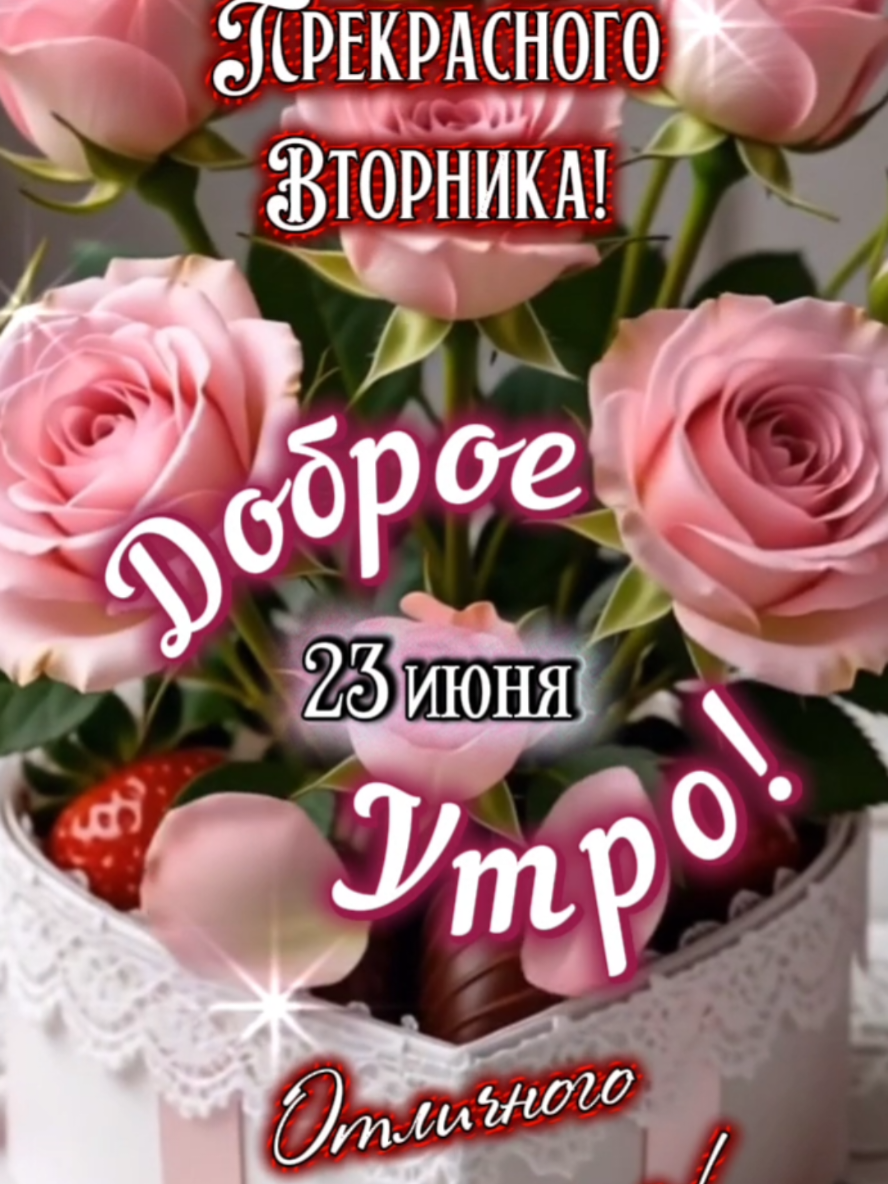 Доброе Утро! 23 июня. #доброеутро #прекрасноговторника #владаalmaty #23июня 