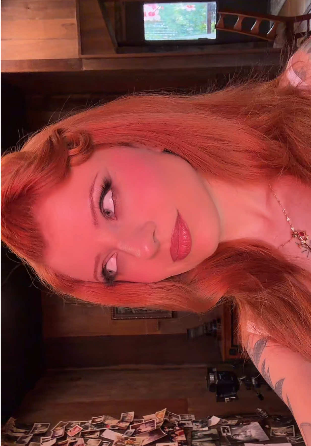 Gonna start telling people I have a biting record 💄 @kellyhoward hair @Michelle Argote 