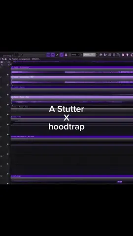 A Stutter - hoodtrap #hoodtrap #producertok #jerk #flstudio #remix 