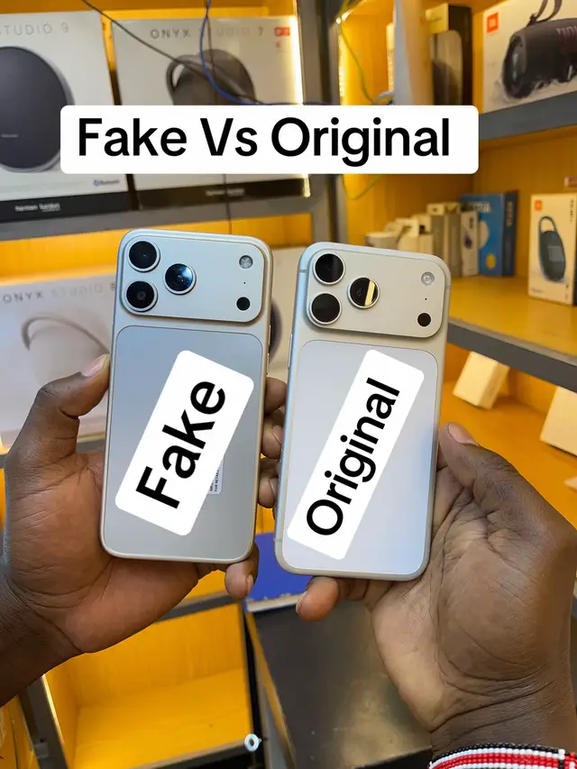 Difference btn Fake and Original iPhone 👌 #markgadget #foryoupage❤️❤️ #fyp #kampala_uganda🇺🇬🇺🇬🤝 #evning 