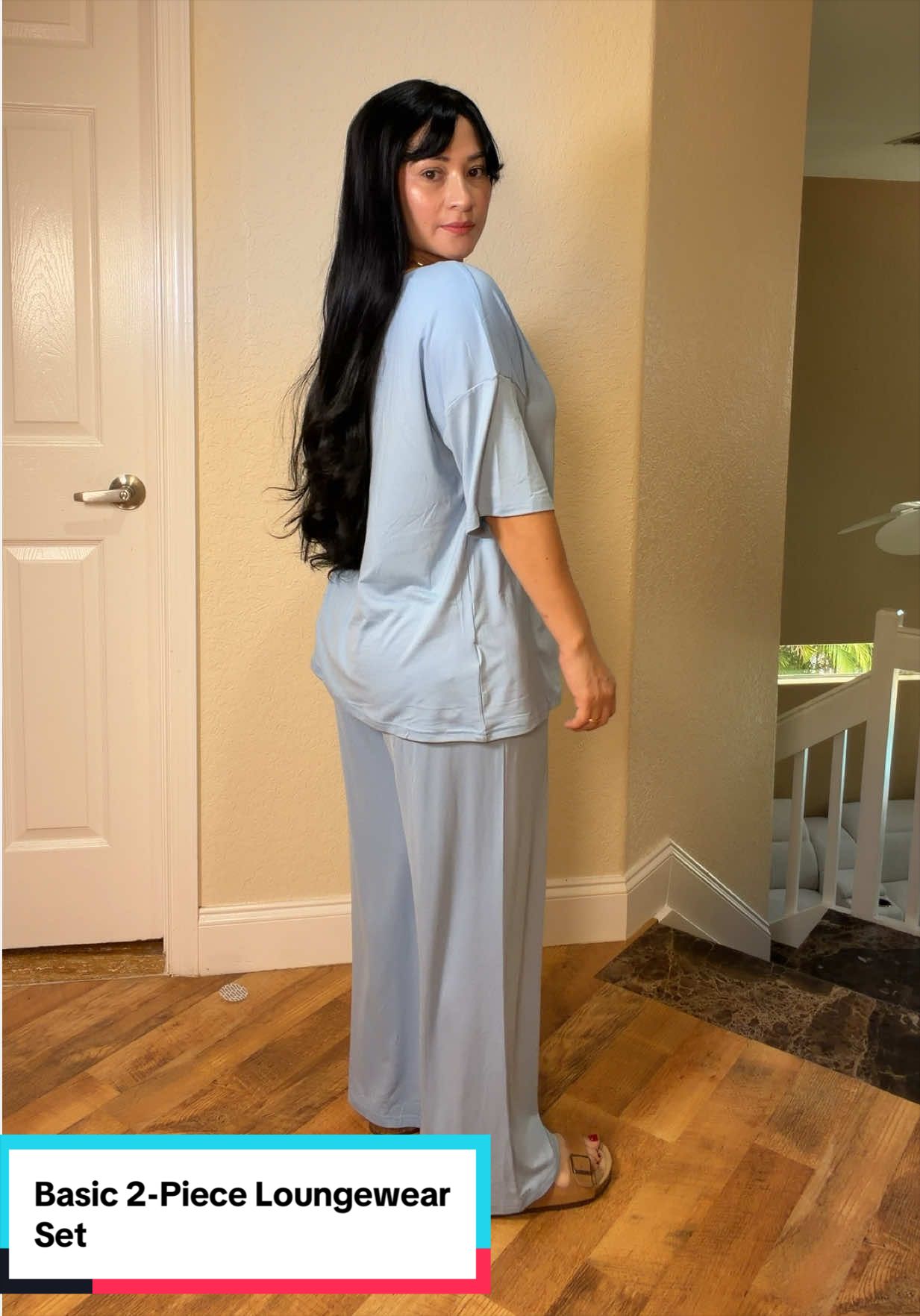 Basic 2-Piece Loungewear Set  #2pieceset #casualset #casualoutfit @HOTOUCH US #tiktokshopcreatorpicks #dealsforyoudays 