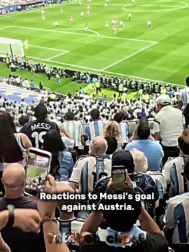Reactions of the Argentines to Messi’s goal against Austria. #messi #argentina #reaction #worldcup2026 #goal 