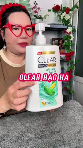 Dầu gội Clear 9 bạc hà #clear #hoptaccungunilever #xh #daugoitrigau #trangmocha 