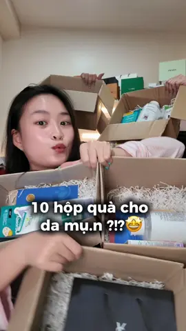 10 hộp quà cho mùa hè đã tới ạ🤩có bác nào cần hông ạ 😬🤍#rinabeauty #trending #viralvideo #beauty #skincare 