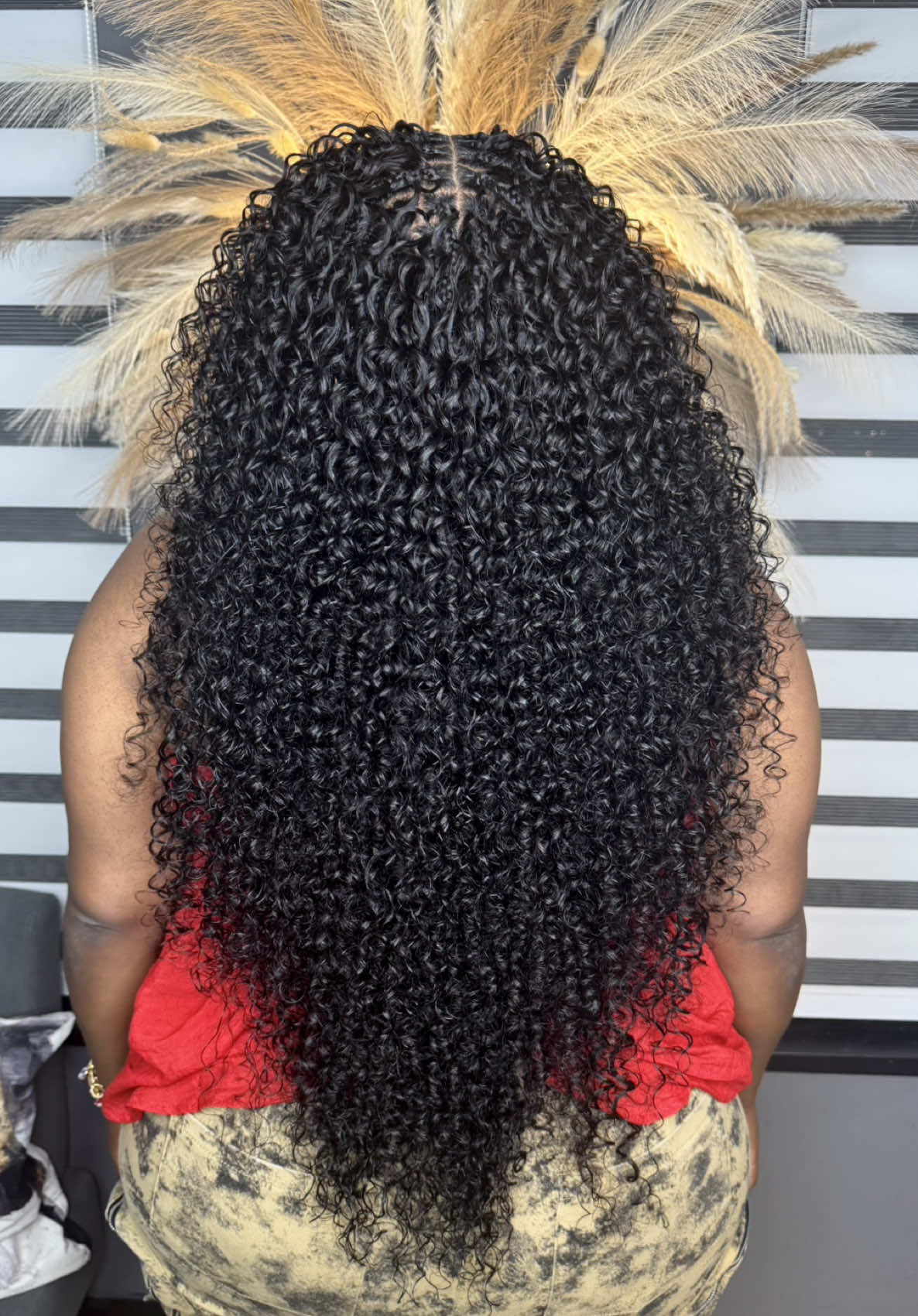 Smedium boho Knotless(xtra fullness) | 20” Italian curls used 3 bundles | book & shop links in bio #boho #braids #knotlessbraids #fyp #tiktok 