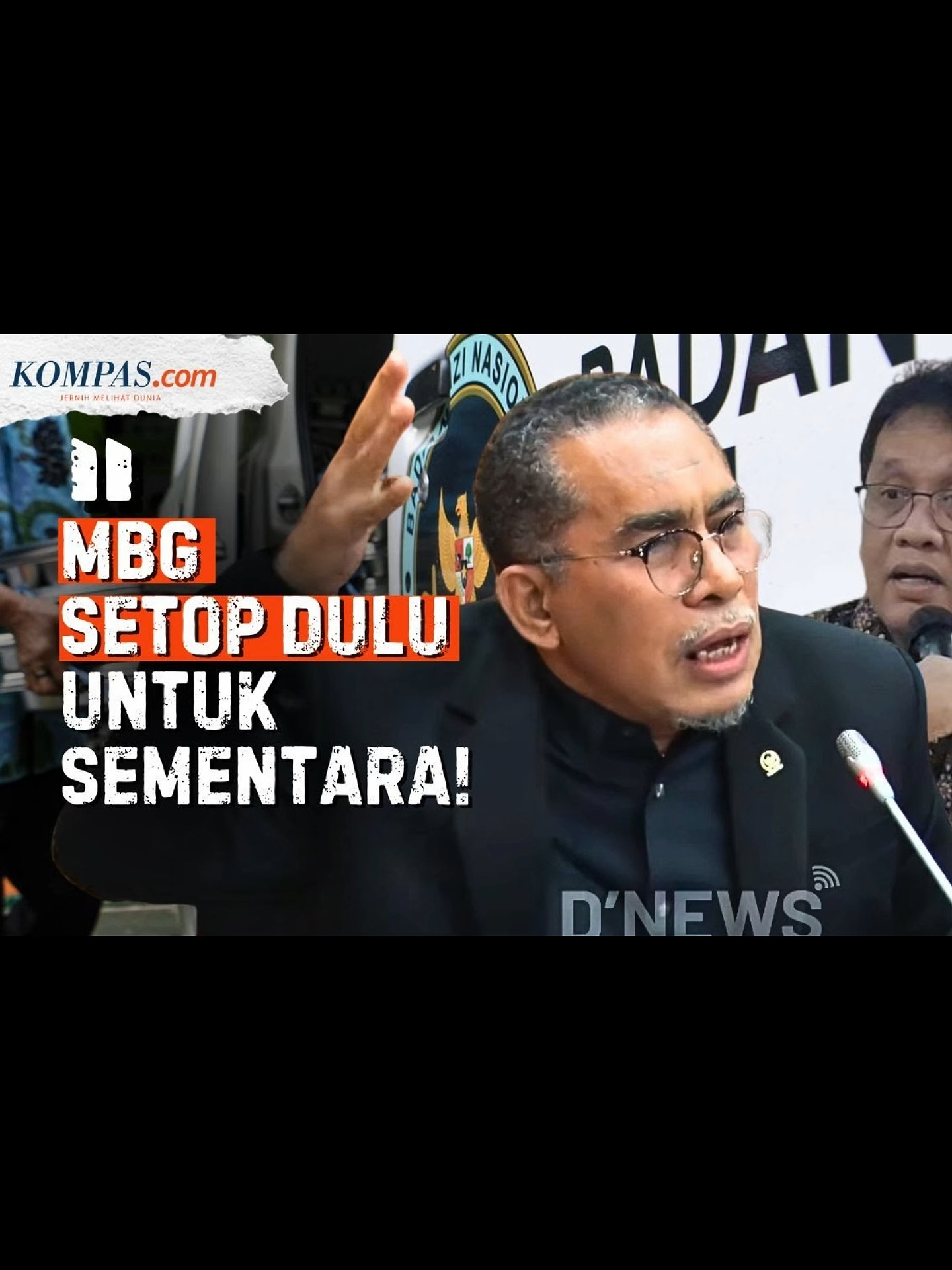 ANGGOTA DPD RI HABIB ALI ALWI MELONTARKAN KRITIK KERAS PENGHENTIAN PROGRAM MBG #mbg #dpd #makanbergizigratis