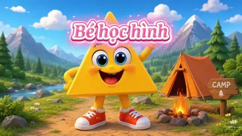 Thêm 1 chiếc video giúp bé ghi nhớ hình học dễ hơn. Chúc mình cùng flow chéo để không bỏ lỡ những video hay nha🥰🥰#hocAI #canva #moinguoi #giaovien #béyêu 