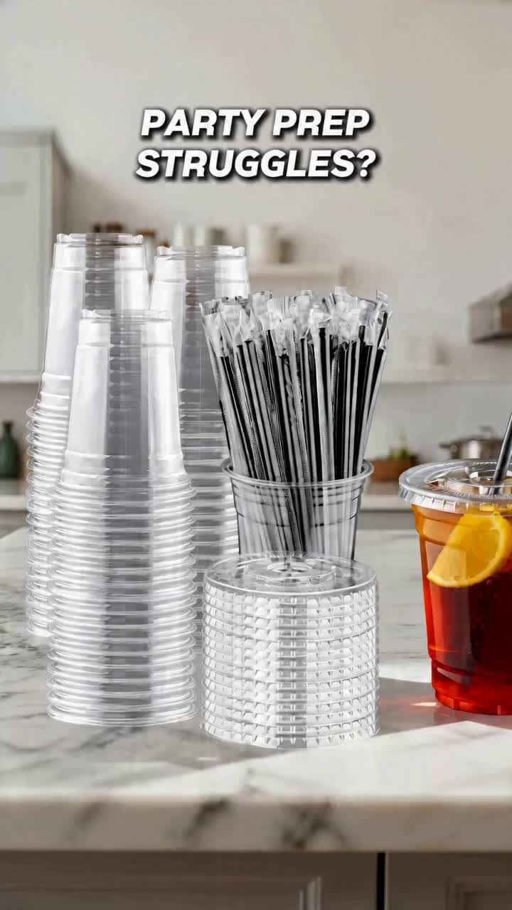 100 sets of 12/14/16 oz clear plastic cups (with lids and straws), sturdy and durable, food safe; suitable for iced coffee; spill-proof and leak-proof, BPA-free; disposable items, ideal for cold drinks Thick #drinkware #coffeemugs #aestheticcoffeecups #luxurydrinkware #leakproofstrawcup #drinkwaremusthaves #icedcoffeetumbler #stylishcup #strawberrycheesecakecup #aestheticdrinkware #summerdrinkideas #plasticcups #lemonade #homemadelemonade#creativedrinkware #customcupsandtumblers #holidaydrinkware #insulatedtoddlercup #reusablebowlcovers #sippycups #kidscupwithtraw #totebagwithcupholder #toddlercups