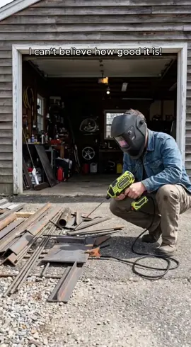 Turn old metal into something useful. #welding #handheldweldingmachine #tiktokshopdealsforyoudays #dealsforyoudays #newarrivals 