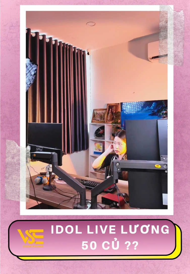 Idol live lương 50 củ ???? #vstarzone #fyp #xuhuong #viraltiktok #idollive