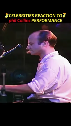 Celebrities Reaction To Phil Collins Performance #lyrics #celebrities #tiktokmusic #philcollins #2000smusic 