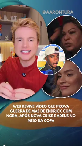 Web revive vídeo que prova guerra de mãe de Endrick com nora, após nova crise e adeus no meio da Copa #Endrick #Copa2026 #Futebol #Polemica #Fofoca 