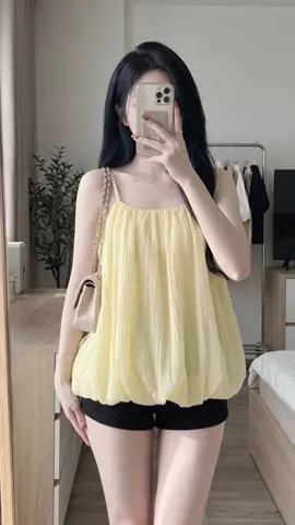Set Áo Voan Tơ 2 Lớp Dáng Bí phồng #tieuthu2710 #thoitrang #outfit #aovoan 