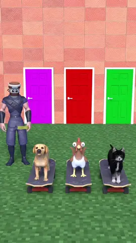 😱 Which Door Is Safe? 🚪🐶🐔🐱 Can You Pick the Right Door Before Time Runs Out? 🤯🔥 #WhichDoor 🚪 #FunnyAnimation 😂 #PuzzleChallenge 🧩 #Dog 🐶 #Chicken 🐔  🐱  🔥  🇬🇧  🚀  📈  🎬  😄  💯
