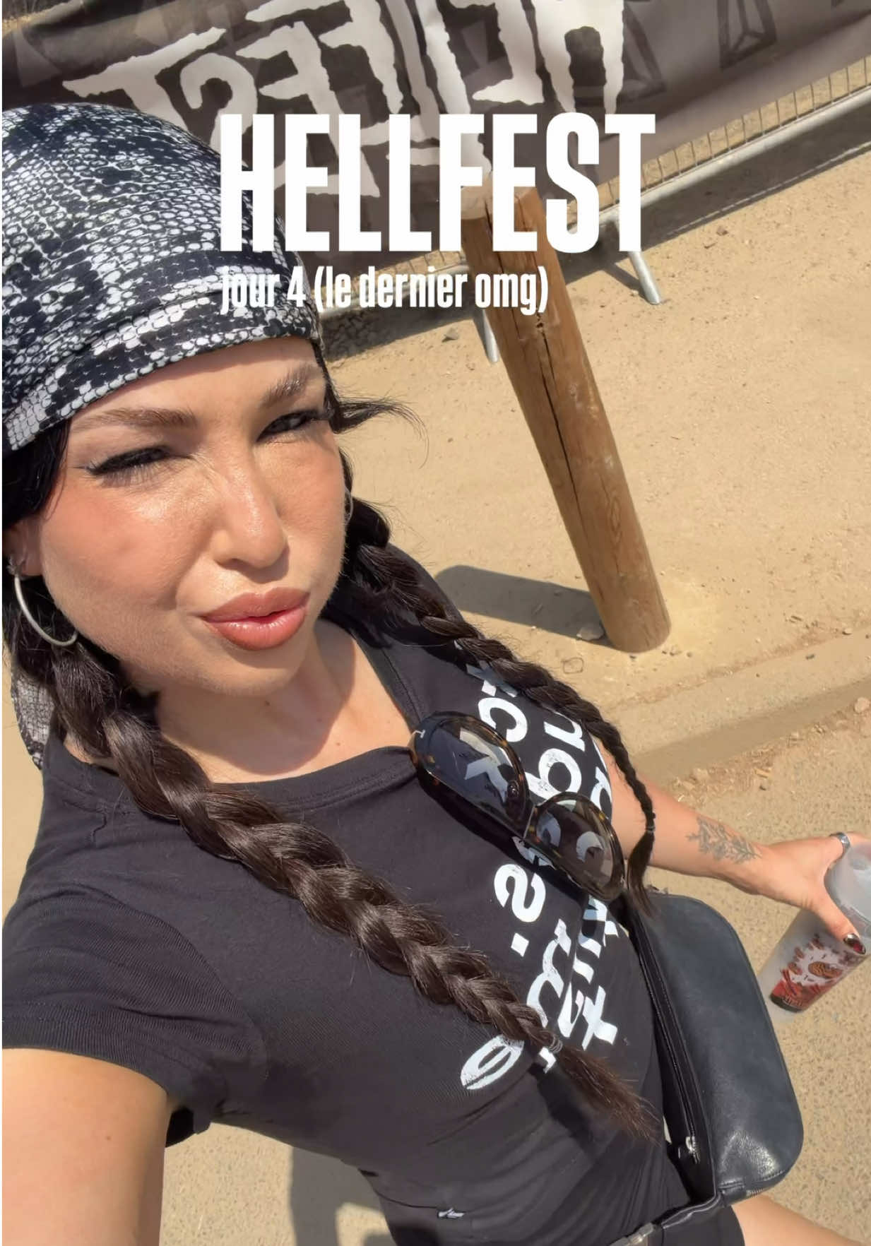 Dernière journée et une des plus belles, merci @Hellfest pour cette année magique 🔥🤍🤘🏼 #hellfest2026 