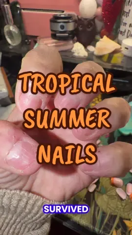 OBSESSED is an understatement 😍🌴✨ These tropical French nails from CurvLife are EVERYTHING for vacation season and honestly… for every season. 🌴💅🌅 I found them on the TikTok Shop and WOW. The quality, the design, the fit… 10/10 across the board. If you love a chic, colorful French with a tropical twist, run don’t walk to get these. 🏃‍♀️💨💖 💅 THE SET: ✨ Comes with everything you need ✨ Multiple sizes for the perfect fit ✨ Super glossy, thick, durable, and reusable ✨ So many cute tropical color combos – major summer vibes ☀️🌺 💅 HOW I APPLIED THEM: 1. Pushed back cuticles & lightly buffed my nails 2. Cleaned with alcohol wipe 3. Chose the right size for each nail 4. Applied glue (I’ll share my tips below 👇) 5. Pressed on at a 45° angle, then held for 10-15 seconds 6. Obsessed with the final look 😍💅🌊 💡 THE TIP THAT MAKES THEM LAST LONGER: I brush the back of the press-on nail with acetone before applying! This removes any oils or residue so the glue can really grip. Total game changer. I noticed such a difference in how long they stay on. 🙌 💡 ANOTHER TIP I SWEAR BY: I use disposable brushes (like micro applicators or even tiny makeup/lash glue brushes) to spread the glue on both my natural nail and the press-on. It gives a super thin, even layer so the nail doesn’t slide around and the hold is STRONG. Clean, precise, and way less messy! 💅✨ 💖 WHY I LOVE THEM: ✔️ So easy to apply at home ✔️ Look like a salon set ✔️ Affordable & high quality ✔️ Reusable (when you remove them right!) ✔️ Perfect for vacations, beach days, or anytime you want a pop of color 🌈 If you’re on the fence… this is your sign! These CurvLife nails are worth it! I already ordered more sets because I can’t stop. 😂💅 Let me know what you think & what set I should try next! Thanks for watching & supporting! 💕 Link in bio or search “CurvLife tropical French nails” on the TikTok Shop 🌴💖 #CurvLife #PressOnNails #TropicalNails #FrenchManicure #TikTokShopFinds     @Curvlife 