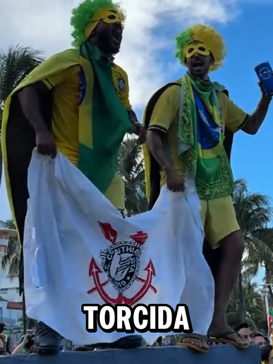 A verdadeira maior torcida do Brasil!  #corinthians 
