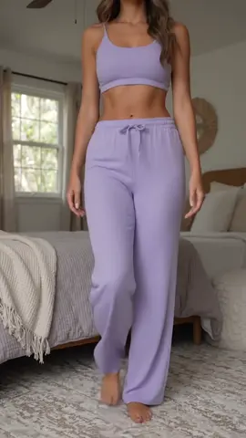 Your wardrobe just found its new best friend! ✨ Slip into ultimate comfort with these Ribbed Straight Leg Lounge Pants. So soft, so cozy, and perfectly stylish for lounging at home or casual outings. Get ready to live in these! Tap to shop your pair now. #fyp #RibbedPants #DealsForYouDays #AIGC #Moras