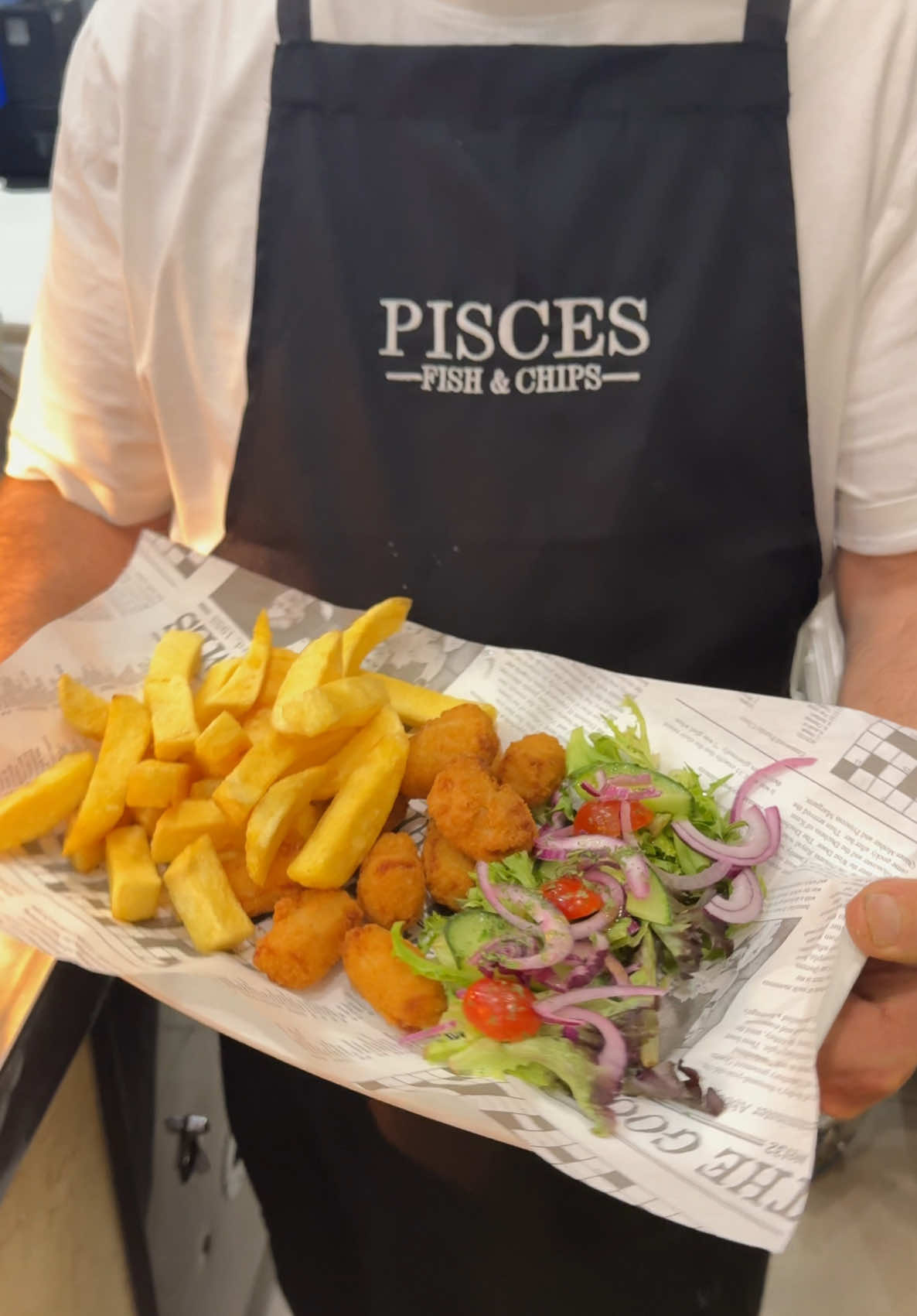 Scampi n chips kinda day. 