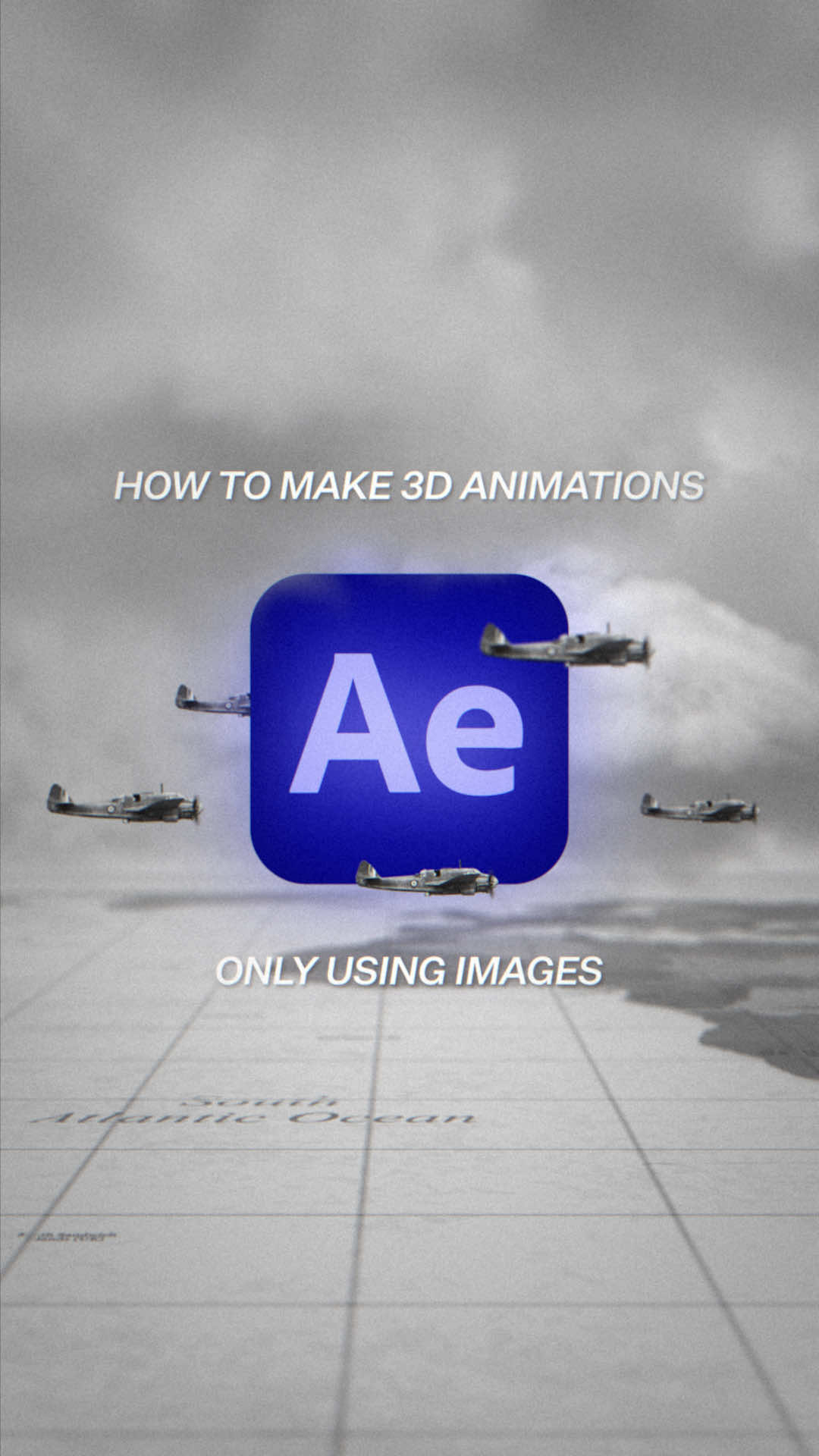 How to make 3D animations only using images in Adobe After Effects Free project file download link in bio #aftereffects #aftereffectstutorial #aetutorial #adobeaftereffects #animationtutorial 