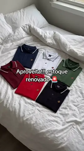 Kit com 6 camisetas masculinas  #foryou  #camisapolo  #modamasculina  #roupamasculina  #roupasfemininas 